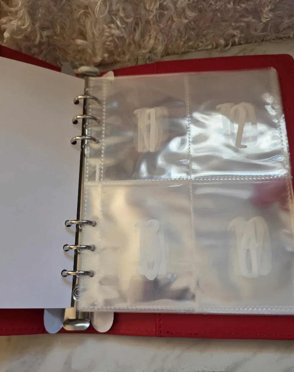Red 100 Envelope Savings Challenge Organizer